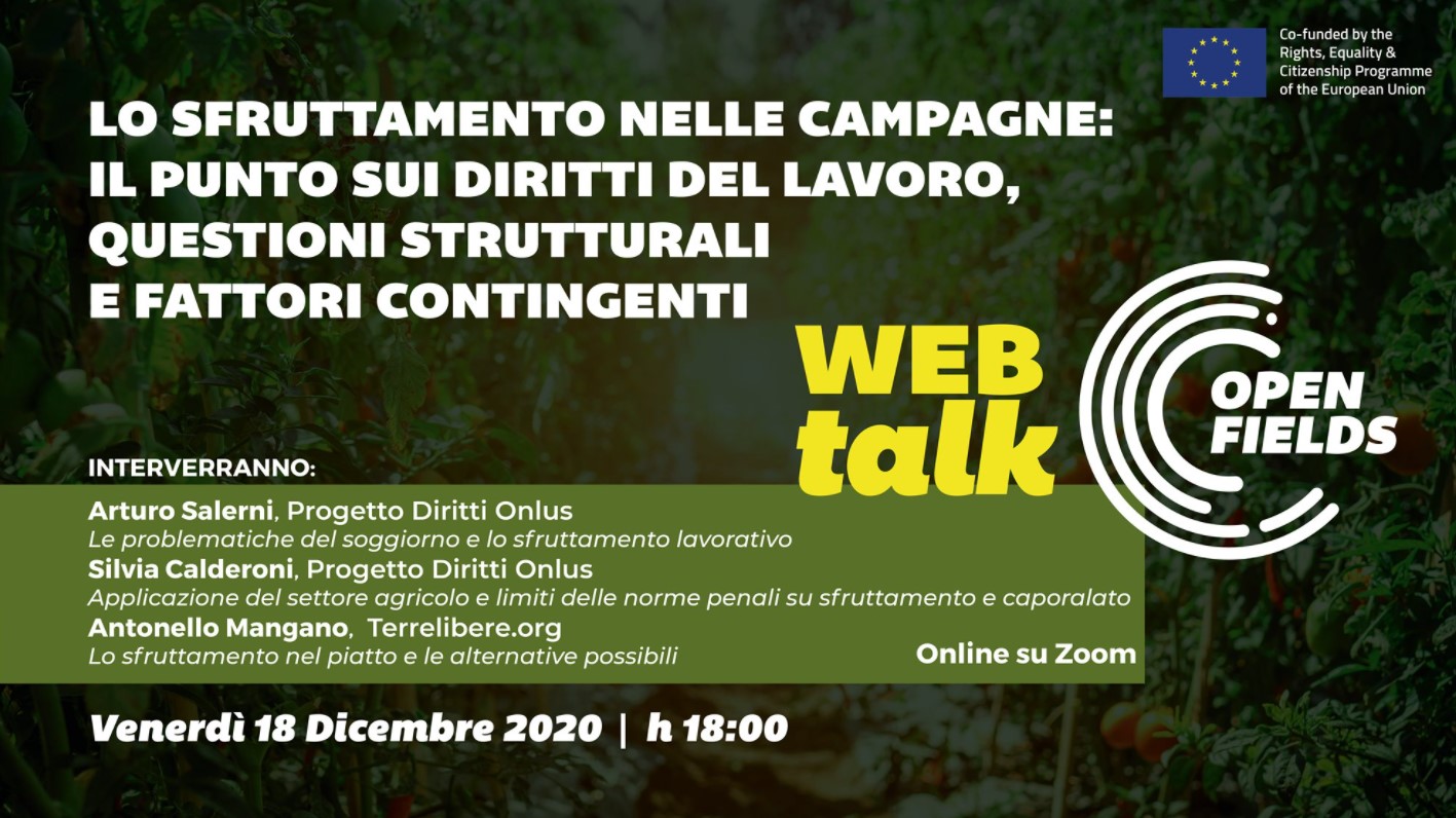OpenFields incontro web 1